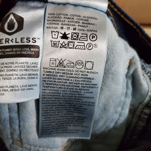 Levis Jeans Mens 38x30 Blue 550 Relaxed Fit Denim Straight Leg Classic - Picture 4 of 13